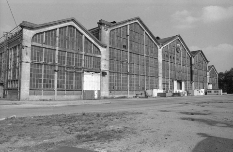 Façade antérieure de la fonderie de fonte, vue du nord-est. © Région Bourgogne-Franche-Comté, Inventaire du patrimoine
