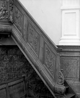 Détail : la rampe. © Région Bourgogne-Franche-Comté, Inventaire du patrimoine