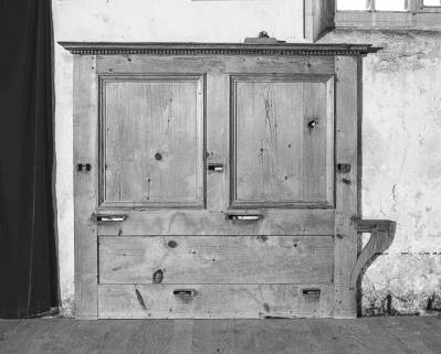 Détail des boiseries de la nef. © Région Bourgogne-Franche-Comté, Inventaire du patrimoine