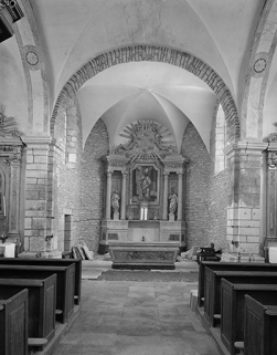 Vue du choeur. © Région Bourgogne-Franche-Comté, Inventaire du patrimoine