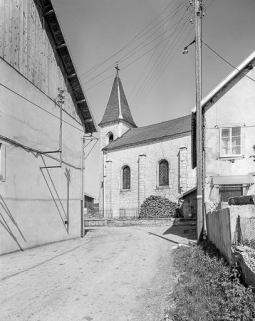 Façade latérale droite. © Région Bourgogne-Franche-Comté, Inventaire du patrimoine