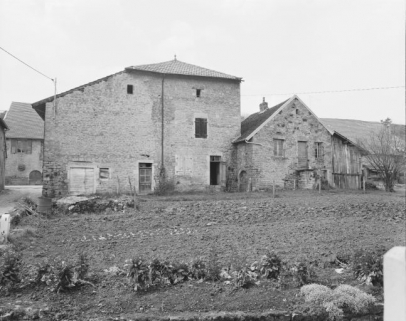 Façade postérieure. © Région Bourgogne-Franche-Comté, Inventaire du patrimoine