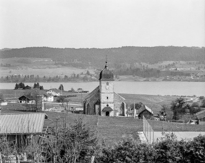 Vue sur la façade occidentale. © Région Bourgogne-Franche-Comté, Inventaire du patrimoine
