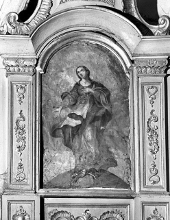 Tableau : Immaculée Conception. © Région Bourgogne-Franche-Comté, Inventaire du patrimoine