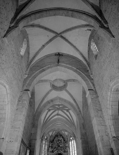 Intérieur : voûtes de la nef et du choeur. © Région Bourgogne-Franche-Comté, Inventaire du patrimoine