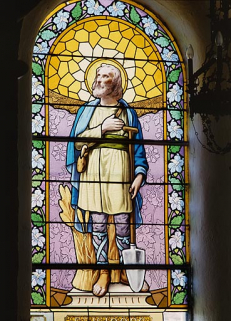 Baie 4 : saint Isidore © Région Bourgogne-Franche-Comté, Inventaire du patrimoine