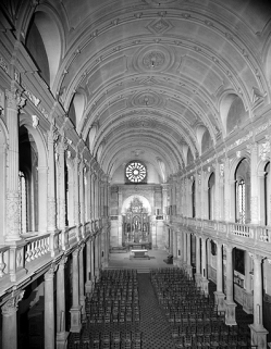 Vue d'ensemble de la nef vers le choeur. © Région Bourgogne-Franche-Comté, Inventaire du patrimoine
