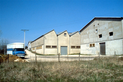 Façade postérieure du tissage et de la filature. © Région Bourgogne-Franche-Comté, Inventaire du patrimoine