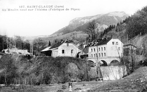 Saint-Claude (Jura). Au Moulin neuf sur l'Abîme (Fabrique de Pipes). © Région Bourgogne-Franche-Comté, Inventaire du patrimoine