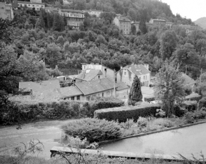 Vue d'ensemble plongeante depuis le nord-ouest. © Région Bourgogne-Franche-Comté, Inventaire du patrimoine