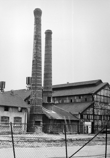 Démolition des 2 dernières cheminées. © Région Bourgogne-Franche-Comté, Inventaire du patrimoine