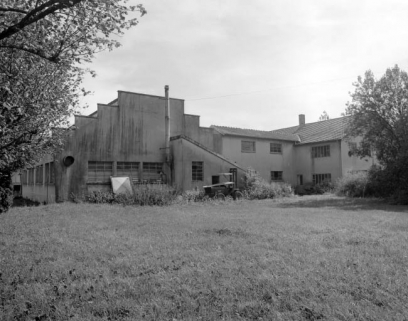 Façades postérieures des ateliers de fabrication. © Région Bourgogne-Franche-Comté, Inventaire du patrimoine