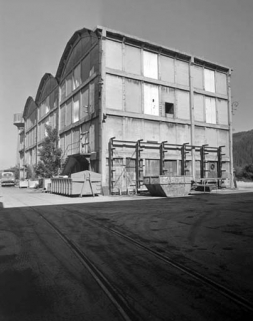 La centrale thermique vue de trois quarts. © Région Bourgogne-Franche-Comté, Inventaire du patrimoine