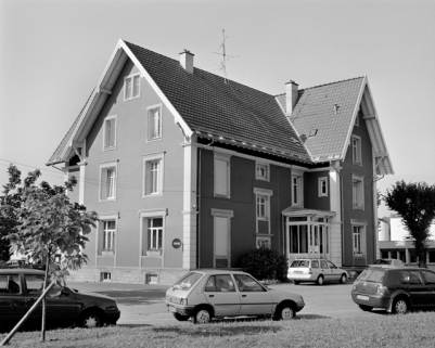 Le logement patronal depuis le nord. © Région Bourgogne-Franche-Comté, Inventaire du patrimoine