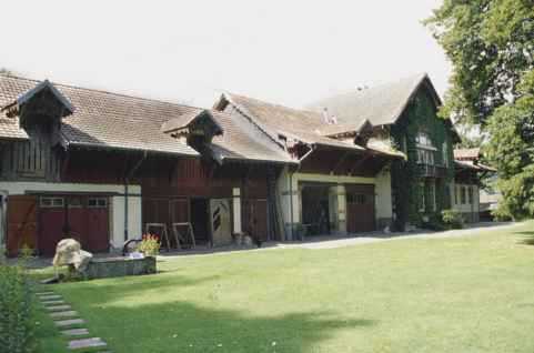 Façade antérieure de la ferme depuis le sud-est. © Région Bourgogne-Franche-Comté, Inventaire du patrimoine