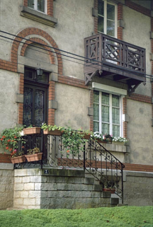 Logement (du personnel ?) rue des Forges. © Région Bourgogne-Franche-Comté, Inventaire du patrimoine
