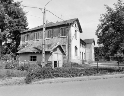 Elévation depuis l'ouest. © Région Bourgogne-Franche-Comté, Inventaire du patrimoine