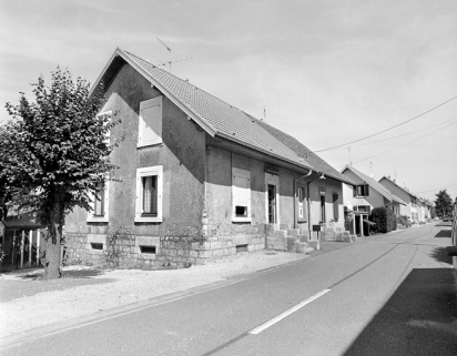 Maisons à double logement. © Région Bourgogne-Franche-Comté, Inventaire du patrimoine