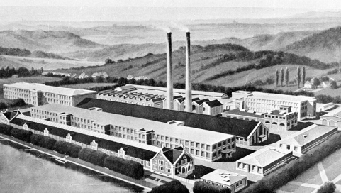L'usine de Belfort de la société anonyme Dollfus-Mieg et Cie. © Région Bourgogne-Franche-Comté, Inventaire du patrimoine
