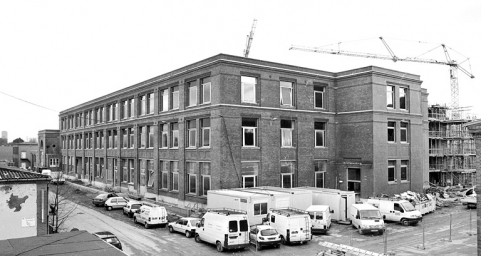 Atelier de filature : vue de trois quarts gauche. © Région Bourgogne-Franche-Comté, Inventaire du patrimoine