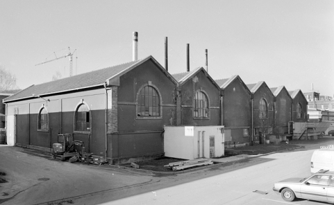 Chaufferie : vue depuis le sud-est. © Région Bourgogne-Franche-Comté, Inventaire du patrimoine