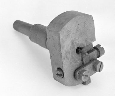 Détail d'un des outils de coupe. © Région Bourgogne-Franche-Comté, Inventaire du patrimoine