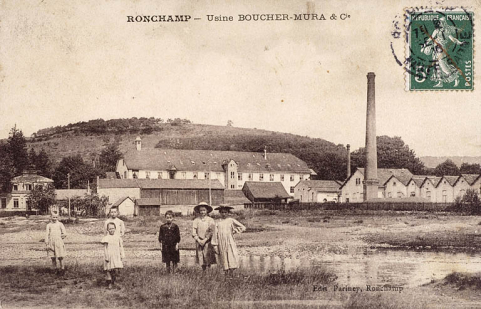 Ronchamp - Usine Boucher-Mura et Cie. © Région Bourgogne-Franche-Comté, Inventaire du patrimoine