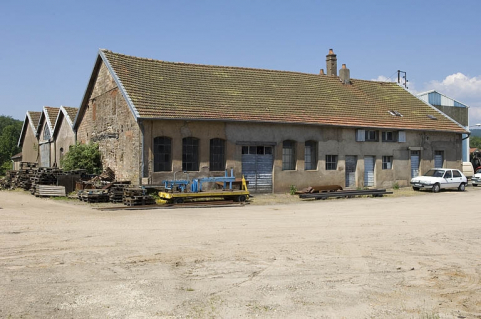 Atelier de fonderie primitif vu depuis le sud. © Région Bourgogne-Franche-Comté, Inventaire du patrimoine