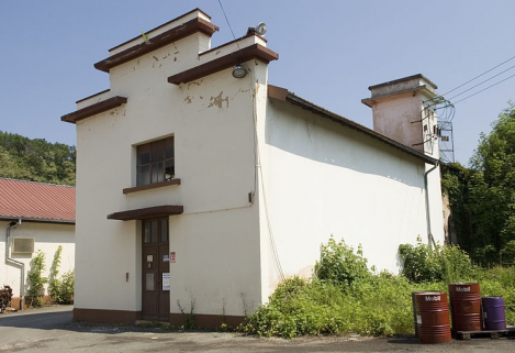 Ancien bâtiment d'eau et transformateur. © Région Bourgogne-Franche-Comté, Inventaire du patrimoine
