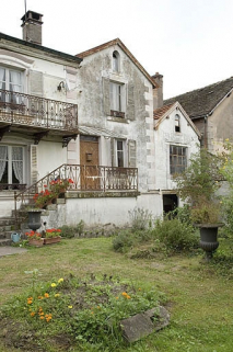 Pignons des bureaux et de l'entrepôt industriel. © Région Bourgogne-Franche-Comté, Inventaire du patrimoine