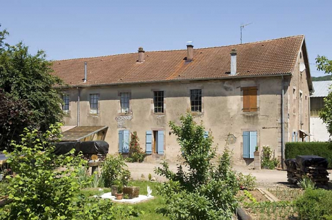 Extrémité de la façade sud de l'atelier de fabrication. © Région Bourgogne-Franche-Comté, Inventaire du patrimoine
