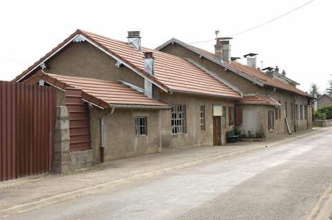 Vue d'ensemble depuis le nord. © Région Bourgogne-Franche-Comté, Inventaire du patrimoine