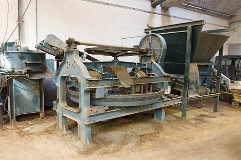 Malaxeur (préparation du sable pour les moules). © Région Bourgogne-Franche-Comté, Inventaire du patrimoine