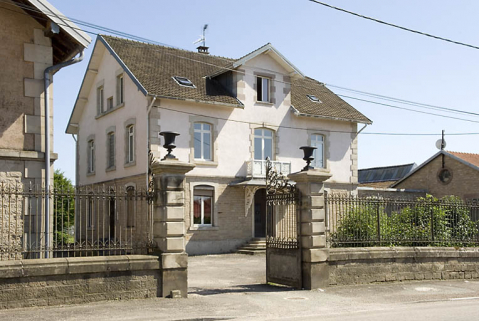 Logement patronal et bureaux. © Région Bourgogne-Franche-Comté, Inventaire du patrimoine