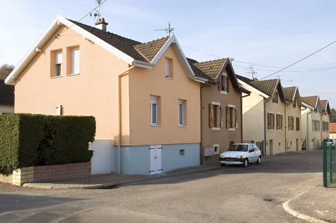 Logements doubles. Façades nord. © Région Bourgogne-Franche-Comté, Inventaire du patrimoine