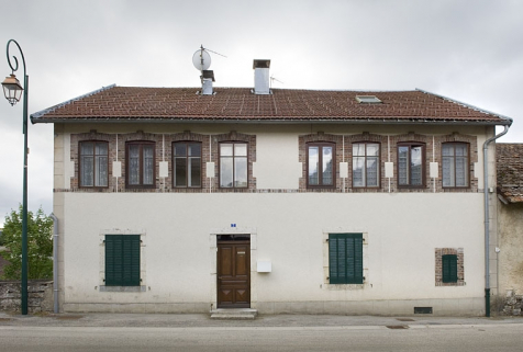 Façade antérieure. © Région Bourgogne-Franche-Comté, Inventaire du patrimoine