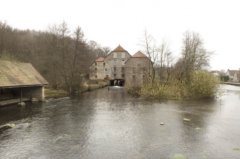 Vue d'ensemble depuis le pont. © Région Bourgogne-Franche-Comté, Inventaire du patrimoine