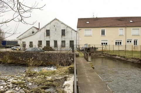 Façades postérieures. © Région Bourgogne-Franche-Comté, Inventaire du patrimoine