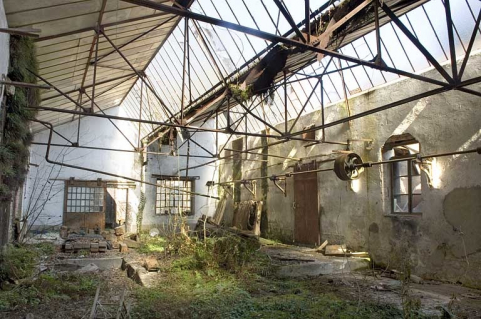 Intérieur d'un atelier de fabrication. © Région Bourgogne-Franche-Comté, Inventaire du patrimoine