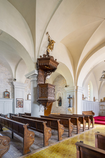 chaire à prêcher © Région Bourgogne-Franche-Comté, Inventaire du patrimoine