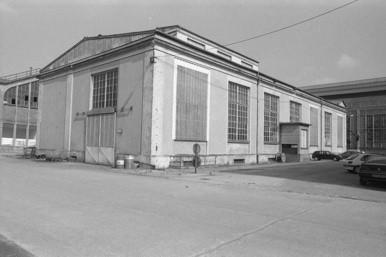 Sous-station électrique, vue de l'ouest. © Région Bourgogne-Franche-Comté, Inventaire du patrimoine