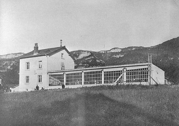 Adamas, Société coopérative diamantaire ; succursale à Chassal, 1922. © Région Bourgogne-Franche-Comté, Inventaire du patrimoine