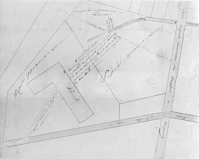 Plan-masse de l'usine. © Région Bourgogne-Franche-Comté, Inventaire du patrimoine