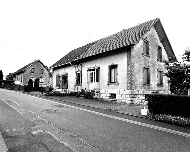Logement double dans la 3e rue. © Région Bourgogne-Franche-Comté, Inventaire du patrimoine