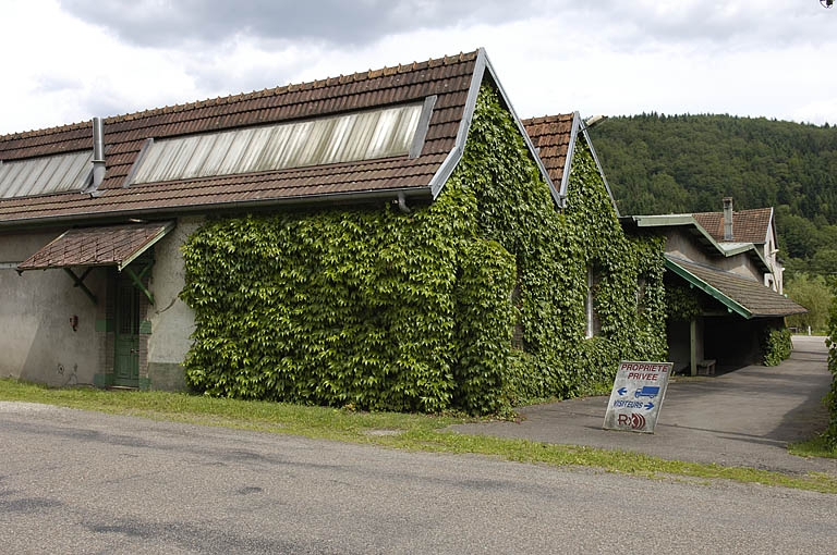 Ancienne entrée de l'usine. © Région Bourgogne-Franche-Comté, Inventaire du patrimoine