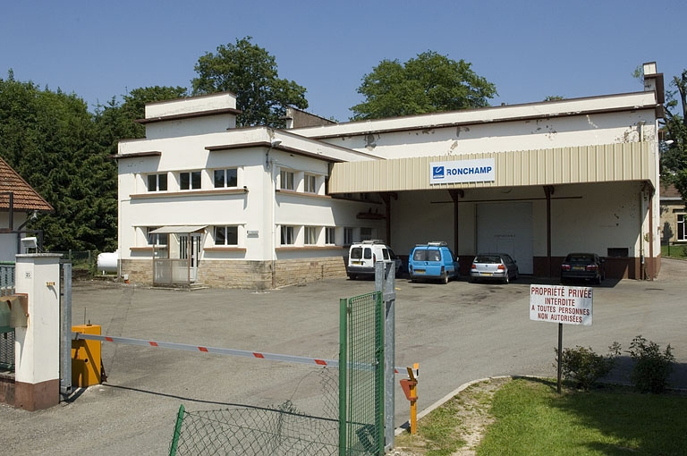 Vue d'ensemble depuis l'entrée. © Région Bourgogne-Franche-Comté, Inventaire du patrimoine