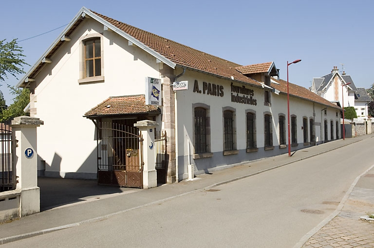 Atelier de fabrication vu de trois quarts. © Région Bourgogne-Franche-Comté, Inventaire du patrimoine