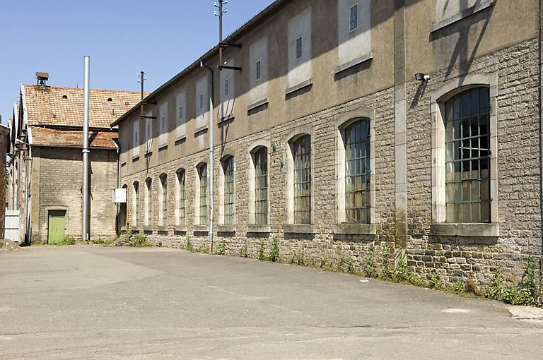 Elévation sur rue de l'atelier de préparation. © Région Bourgogne-Franche-Comté, Inventaire du patrimoine