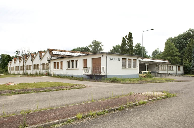 Atelier de fabrication sud. Vue de trois quarts. © Région Bourgogne-Franche-Comté, Inventaire du patrimoine
