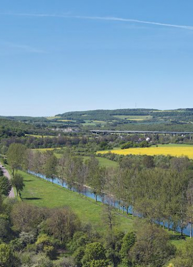 Le viaduc dans son environnement. © Région Bourgogne-Franche-Comté, Inventaire du patrimoine